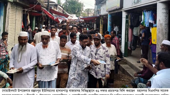 বিএনপি রাষ্ট্রক্ষমতায় এলে সমাজে বৈষম্য থাকবে না : বদরুজ্জামান সেলিম।