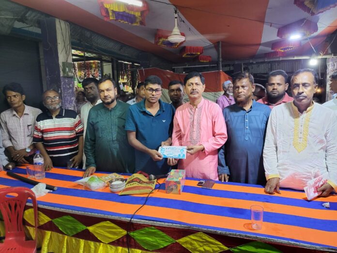 শুধু পূজা নয়, যেকোনো প্রয়োজনে আপনাদের পাশে আছি- সামসুদ্দিন মিয়া ঝুনু।