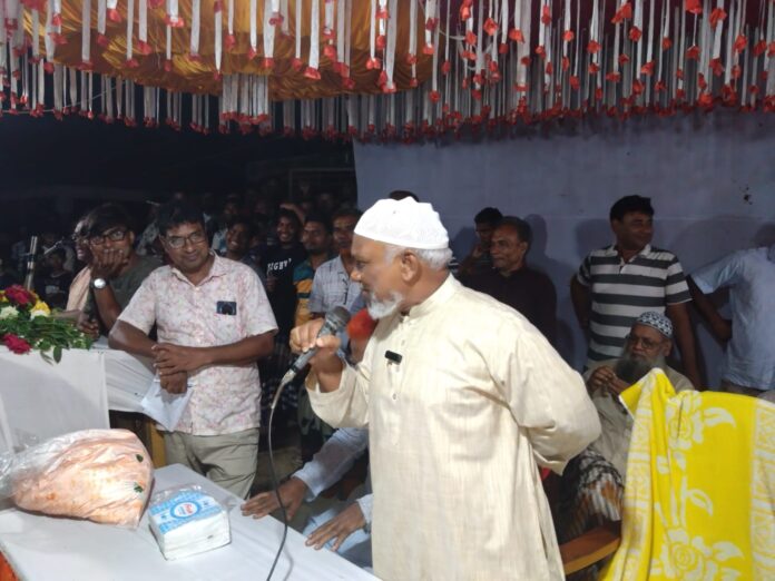 শিবগঞ্জে ধানের শীষের বিজয়ের লক্ষে আলোচনা সভা অনুষ্ঠিত।