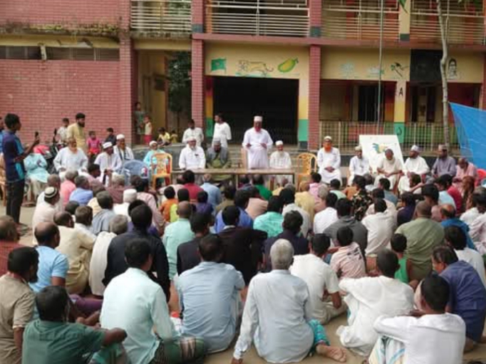 ডিমলায় জামায়াতে ইসলামীর উঠান বৈঠক অনুষ্ঠিত।