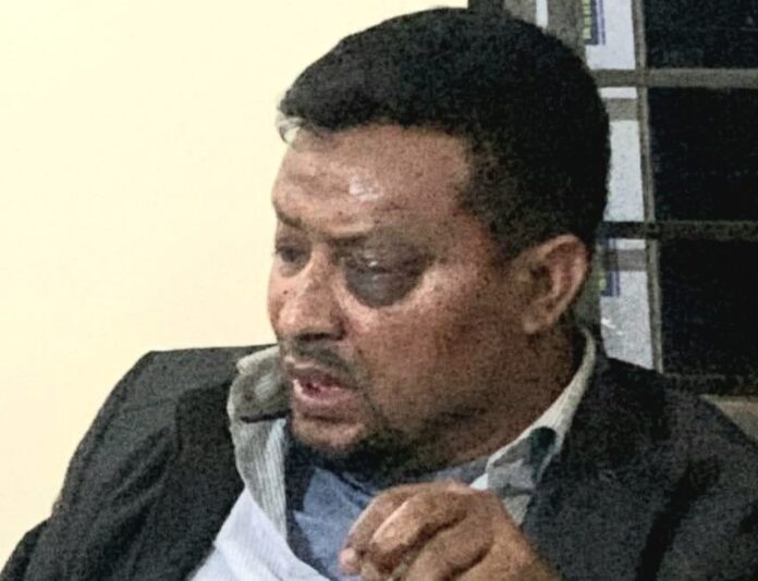 প্রচারনা শেষে ফেরার পথে বিএনপি নেতা, দুধওয়ালার কর্নধার আজমল হুসেন জাবেদের উপর দিরাইয়ে হামলা।