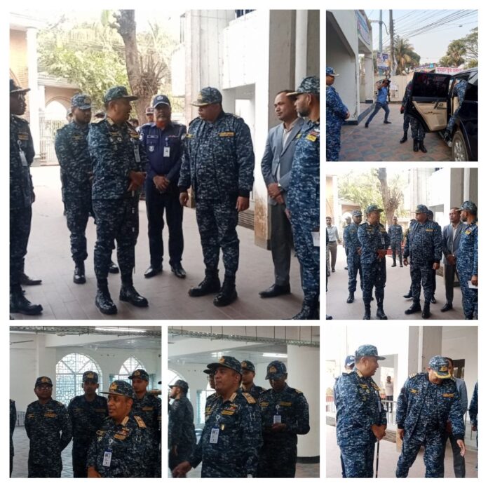 আসন্ন জাতীয় সংসদ নির্বাচন ঘিরে নৌবাহিনীর নিরাপত্তা প্রস্তুতি জোরদার।