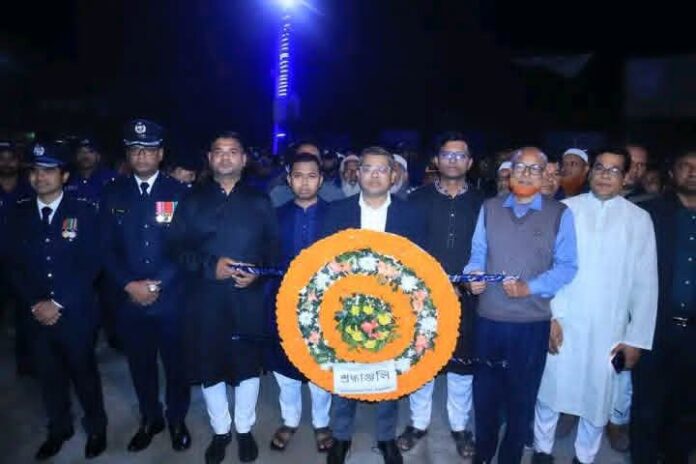 ডিমলায় মহান ২১শে ফেব্রুয়ারি আন্তর্জাতিক মাতৃভাষা দিবসে শহিদদের প্রতি শ্রদ্ধা।