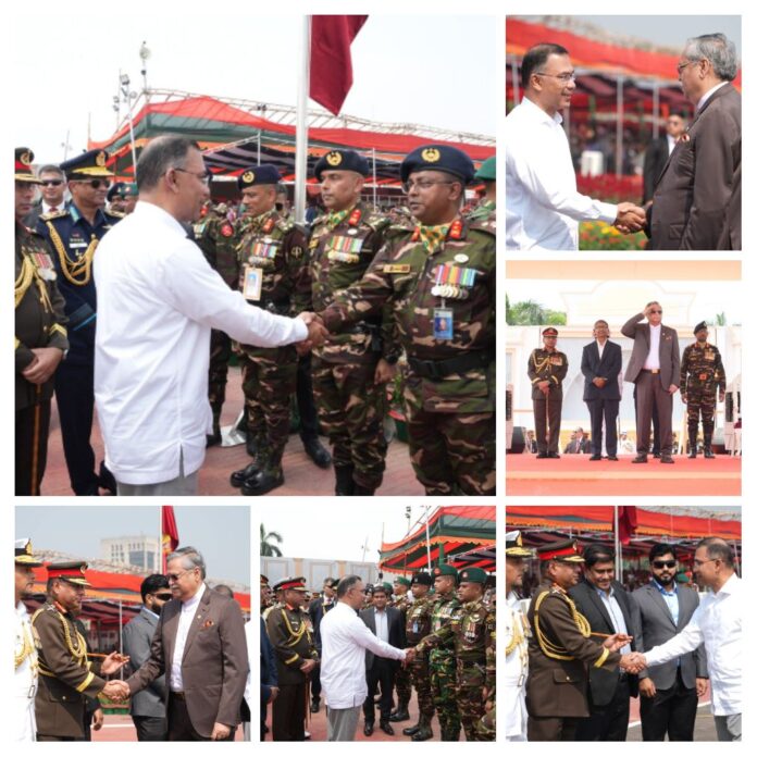 মহান স্বাধীনতা ও জাতীয় দিবস প্যারেড -২০২৬।