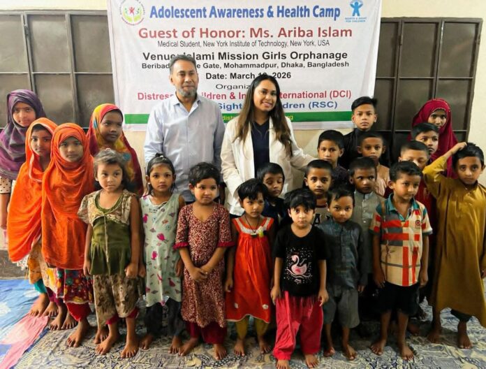 মানবতার স্পর্শে অনাথ শিশুদের মুখে হাসি ফোটাতে ডা. আরিবা ইসলামের ব্যতিক্রমী উদ্যোগ।