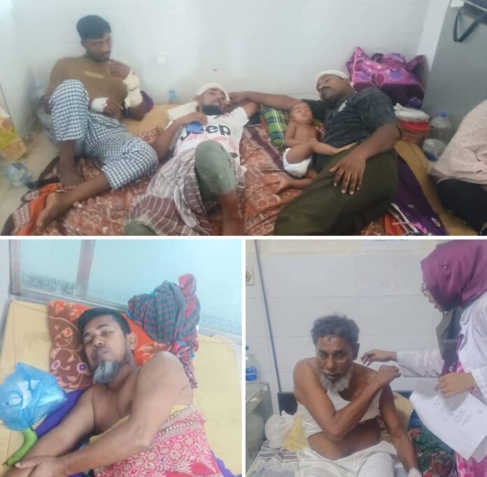 গোপালগঞ্জে আম পাড়াকে কেন্দ্র করে দুই পক্ষের সংঘর্ষ, আহত ১২।