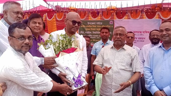 বোরহানউদ্দিনে জাতীয় প্রাথমিক শিক্ষা পদক প্রতিযোগিতা ও পুরস্কার বিতরণী অনুষ্ঠিত।