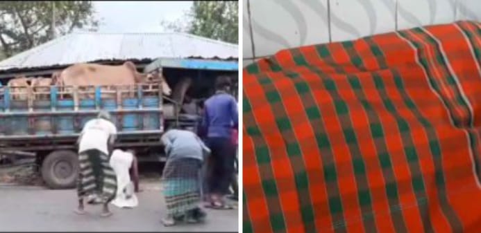 ডোমারে গরুবোঝাই নসিমনের ধাক্কায় ডিমলার শাহজাহান নিহত।