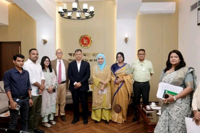 স্বরাষ্ট্রমন্ত্রীর সঙ্গে আইআরআই প্রতিনিধিদলের বৈঠক।