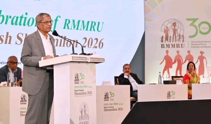 বিদেশে কর্মসংস্থানের জন্য অভিবাসন ব্যয় কমানো, নিয়োগপ্রক্রিয়ায় স্বচ্ছতা নিশ্চিত করা এবং প্রতারণা ও দালালচক্রের বিরুদ্ধে কঠোর ব্যবস্থা নেওয়ার আহ্বান জানিয়েছেন রাষ্ট্রপতি মির্জা ফখরুল ইসলাম আলমগীর।